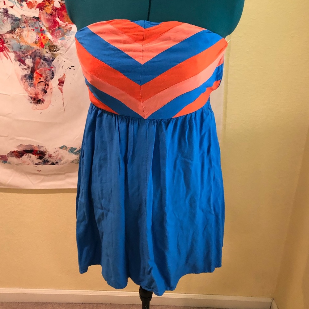 Retro Sleeveless Tube Dress